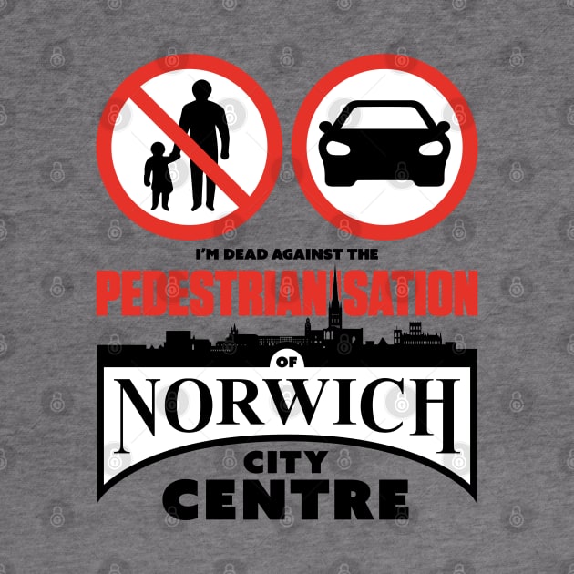 The Pedestrianisation of Norwich City Centre by andrew_kelly_uk@yahoo.co.uk